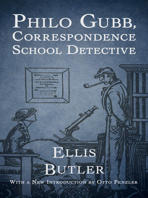 cover image of Philo Gubb, Correspondence School Detective